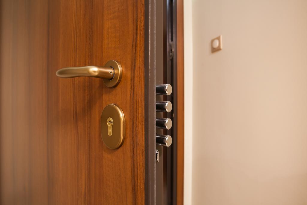 Elegant And Safe Gold And Blue Apartment Walk To Acropolis Athen Eksteriør billede